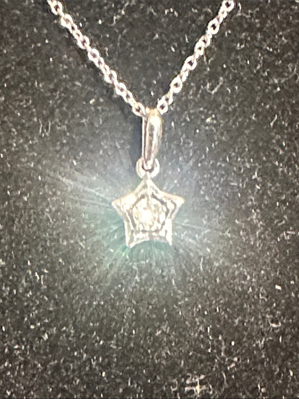 585 beautiful star necklace